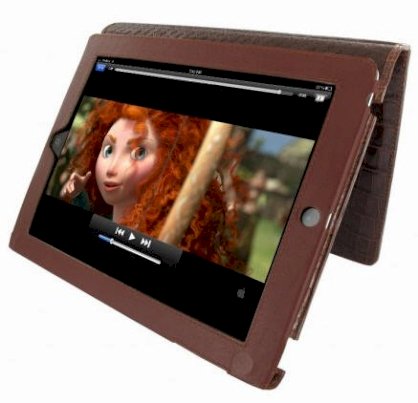 Case Piel Frama Crocodile Magnetic for iPad 2 -iPad 3 