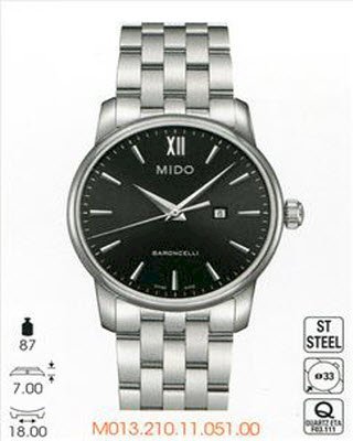 Đồng hồ đeo tay Mido Baroncelli M013.210.11.051.00