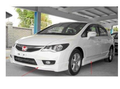 Body líp bên Honda civic 2009 modulo