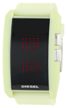 Diesel Watches Men's Glow-In-The-Dark Color Domination LED Digital Black Dial