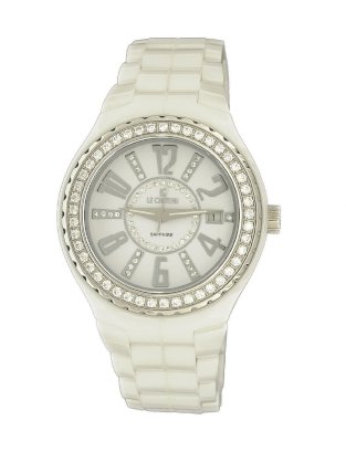 Le Chateau Women's 5871ws-wht Persida LC Ceramic Watch