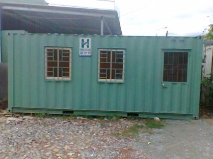 Container văn phòng 20 feet mới sang trọng lịch lãm Happer Container