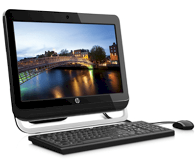 Máy tính Desktop HP Omni 120-1285L (Intel Pentium Dual Core G860 3.0Ghz, Ram 2GB, HDD 1TB, DVDRw, VGA onboard, LCD WLED 20", PC DOS)