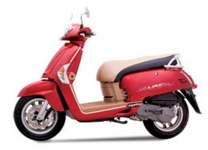 Kymco Like 125cc 2012 Màu đỏ