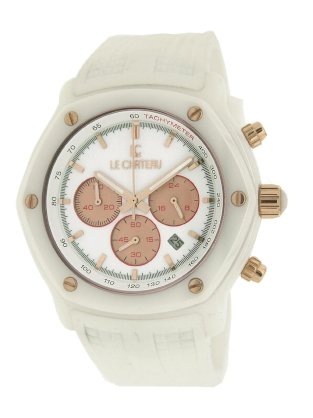 Le Chateau Men's 5855wht-whtrse Persida LC Watch