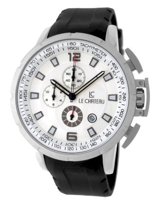 Le Chateau Men's 5503MRUB-ST Sport Dinamica Steel Chrono Watch