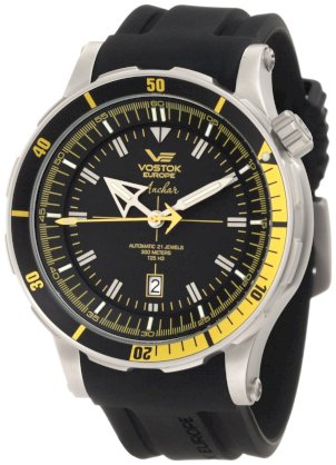 Vostok-Europe Men's NH25A/5105143 Anchar Automatic Diver Watch With Tritium Tubes Watch
