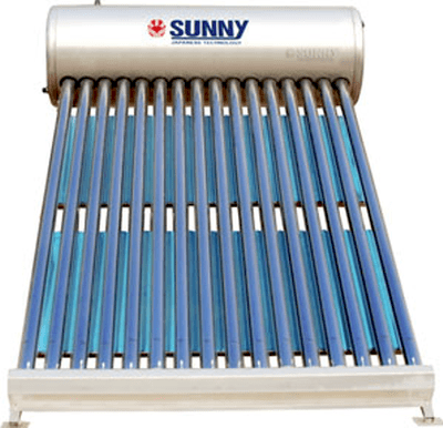 Giàn nước nóng năng lượng mặt trời SUNNY 160L ( inox 15 -58)