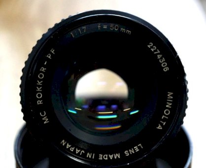 Lens Minolta MC ROKKOR-PF 50mm F1.7
