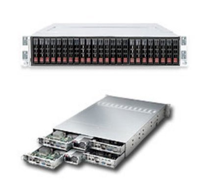 Server Supermicro SuperServer 2026TT-H6RF (SYS-2026TT-H6RF) X5550 (Intel Xeon X5550 2.66GHz, RAM 2GB, 1400W, Không kèm ổ cứng)