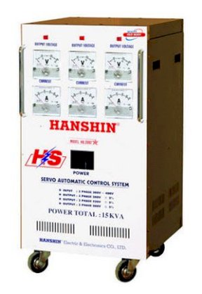 Ổn áp 3 pha HANSHIN 15KVA