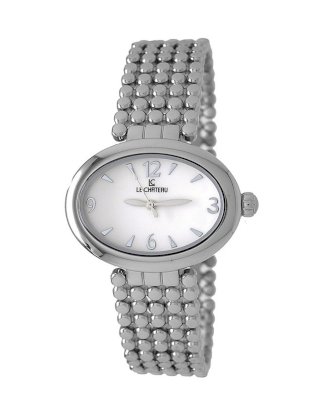 Le Chateau Women's 5413L-WHT Condezza LC Collection Watch