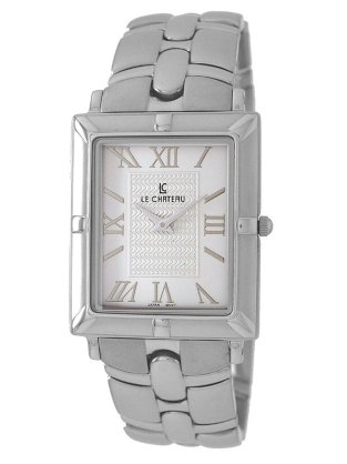 Le Chateau Men's 3635AM-MET-WHT Darvesi-Roman Collection All steel Watch