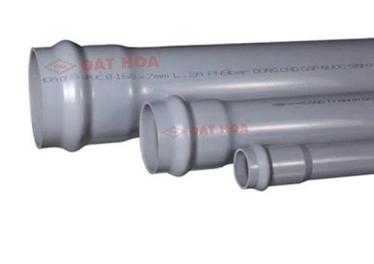 Ống nhựa uPVC hệ mét Đạt Hòa Ø 315 x 6.20mm