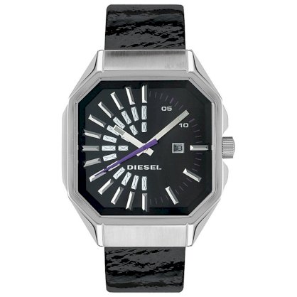Diesel Men's DZ5153 Black Leather Watch