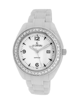 Le Chateau Women's 5868-wht Persida LC White Ceramic Watch