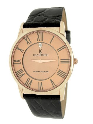 Le Chateau Classica Diamond Romano Slim Men's Watch - 7070M