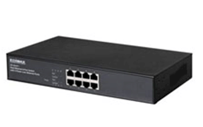 Edimax S-5844P+ 8 Port Fast Ethernet Switch Integrate 4 x Power Over Ethernet Ports 
