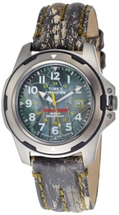 Timex Men's T49641 Expedition Rugged Field SHOCK Analog Realtree Hardwoods Camo Watch