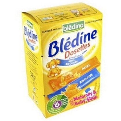 Bột ăn dặm pha sữa Bledina vị mật ong bích quy - 6 tháng trở lên (240g - Bledine)