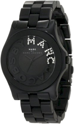 Marc Jacobs Glitz Bracelet Quartz Black Women's Watch MBM4527