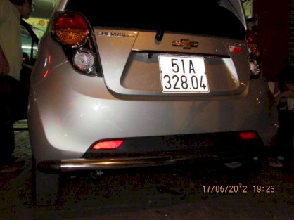 Cản sau Chevrolet Spark 2012