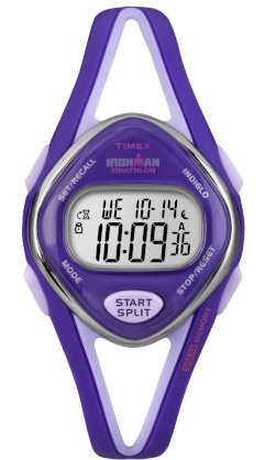 Timex Women's T5K6549J Ironman Sleek 50-Lap Violet Watch