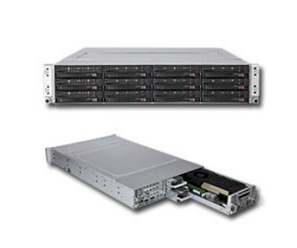 Server Supermicro SuperServer 6026TT-GIBXRF (SYS-6026TT-GIBXRF) E5603 (Intel Xeon E5603 1.60GHz, RAM 2GB, 1400W, Không kèm ổ cứng)