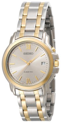 Seiko Men's SKH640 Kinetic Two-Tone Watch