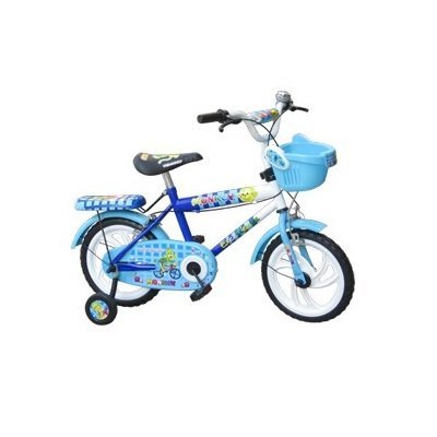 Xe đạp 12 inch (3) hai màu xanh trắng M832-X2B