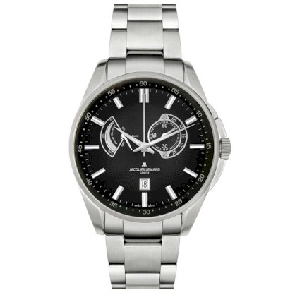Jacques Lemans Men's GU175C Geneve Baca Extra Flat Collection Watch