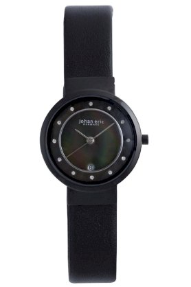 Johan Eric Women's JE6000-13-007 Arhus Black Date Watch