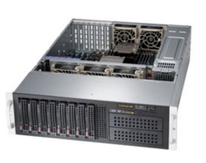 Server Supermicro SuperServer 6037R-72RF (SYS-6037R-72RF) E5-2670 (Intel Xeon E5-2670 2.60GHz, RAM 8GB, 920W, Không kèm ổ cứng)