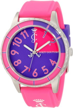 Juicy Couture Women's 1900950 Taylor Graphic Jelly Strap Watch