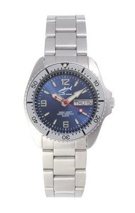 Chris Benz One Medium 200m Blue - SIlver MB Wristwatch Diving Watch