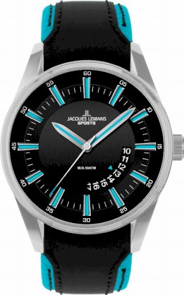 Jacques Lemans Men's 1-1637C Liverpool Sport Sport Analog Watch