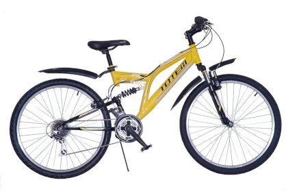 Xe đạp địa hình TOTEM GW11B118 màu vàng 