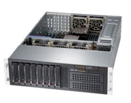 Server Supermicro SuperServer 6037R-72RFT (SYS-6037R-72RFT) E5-2640 (Intel Xeon E5-2640 2.50GHz, RAM 4GB, 920W, Không kèm ổ cứng)