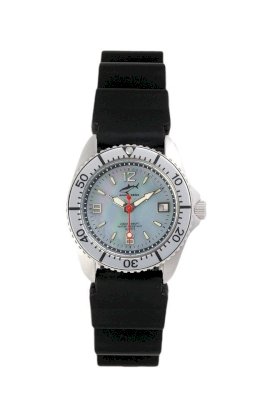 Chris Benz One Lady Caribbean - Silver KB Wristwatch for Her Diving Watch