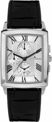 Jacques Lemans Men's 1-1609B Bienne Classic Analog Chronograph Watch