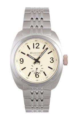 Rudiger Men's R5001-04-013.7 Siegen Two-tone Stainless Steel Bracelet Beige Dial Watch