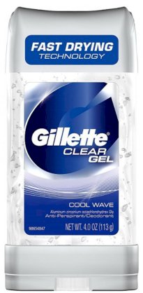 Thanh khử mùi Gillette Clear Gel Cool Wave ( 113 g)