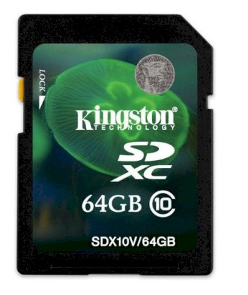 Kingston SDXC 64GB SDX10V (Class 10)
