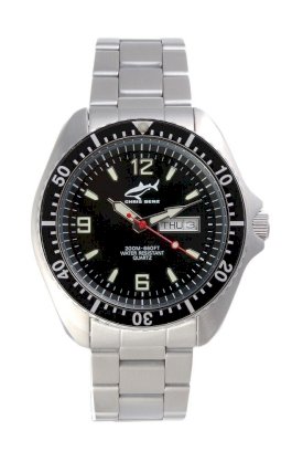 Chris Benz One Man 200m Black - Black MB Wristwatch for Him Diving Watch