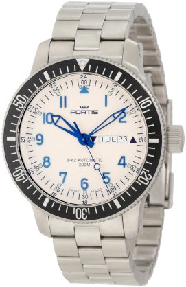 Fortis Men's 648.10.12 M B-42 Diver Day and Date Watch