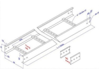 Thang cáp Tân Đại Hưng TC-50x400