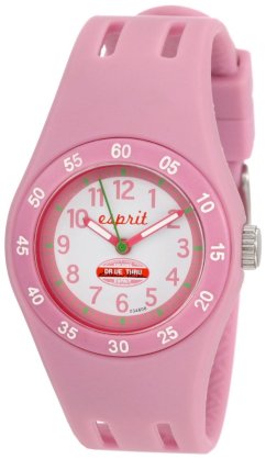 Esprit Kids' ES103464006 Fun Racer Pink Rubber Watch