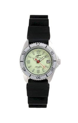 Chris Benz One Lady Neon - Silver KB Wristwatch for Her Diving Watch