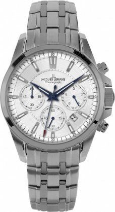 Jacques Lemans Men's 1-1703E Liverpool Titan Sport Analog Chronograph Titan Watch