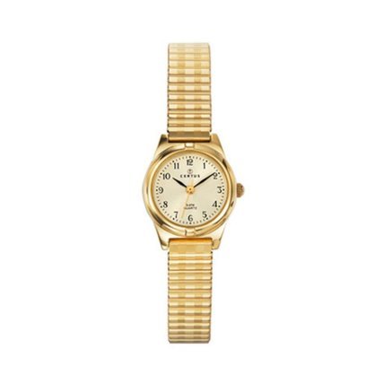 Certus Women's 630743 Classic Gold Tone Brass Gold Dial Watch